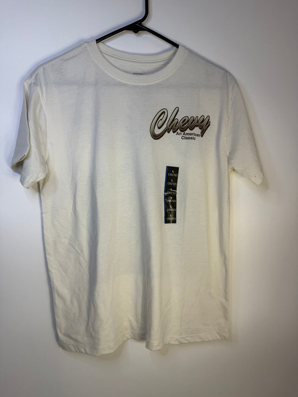 Chevrolet Boys Large 10/12 Graphic T-Shirt GM Licensed New